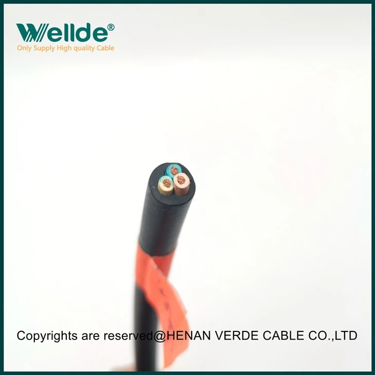 3core 2.5mm Flexible Rubber Cable