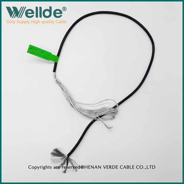 Black 10AWG single core tinned copper wire Black 10AWG single core tinned copper wire